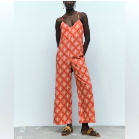 Zara Pants & Jumpsuits Nwt Zara The Jami Jumpsuit Poshmark